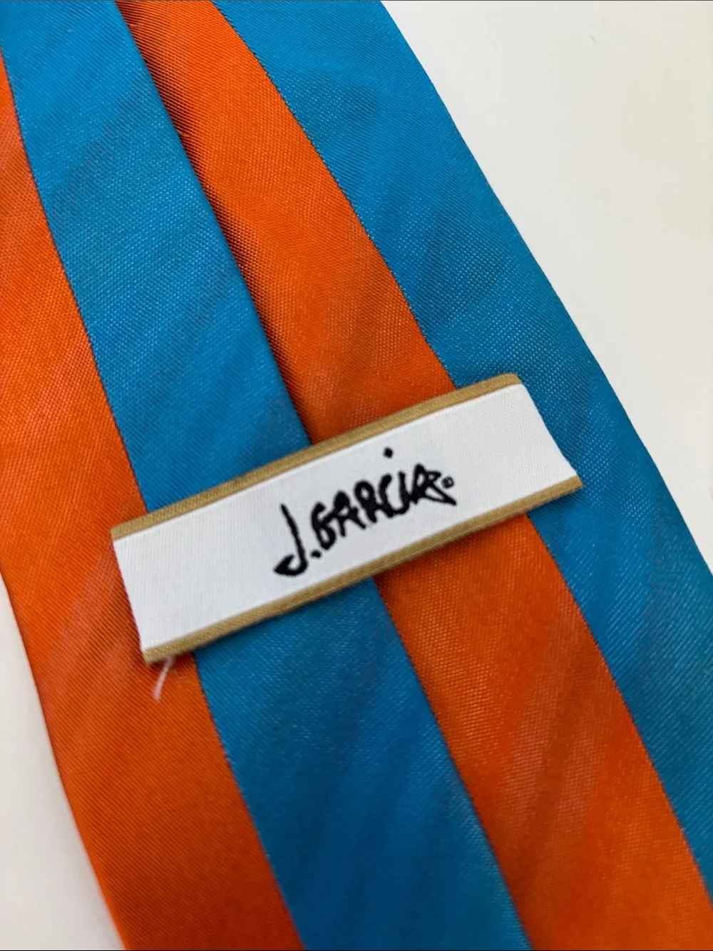 Vintage J Garcia Limited Ed Collection 39 Anniv Courtyard Performance Silk Tie